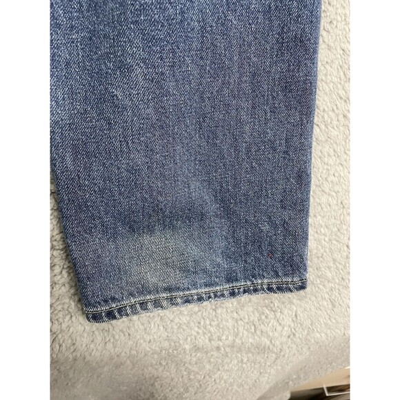 AG Adriano Goldschmied piper slouchy slim jeans, size 31 slashed, lace, rips - Picture 9 of 12